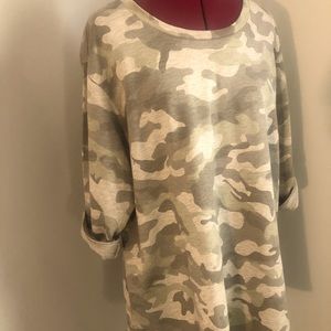 Camouflage shirt various shades of gray